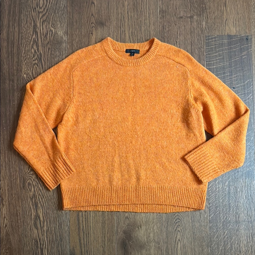 J.Crew Orange Sweater